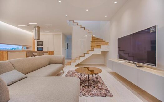 Modern penthouse apartment